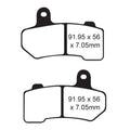 EBC Brake Pads - HH Series - FA40955 Front/Rear