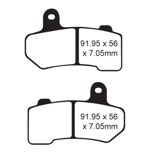 EBC Brake Pads - HH Series - FA40955 Front/Rear